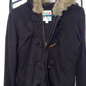 Roxy Faux Fur Hooded Jacket